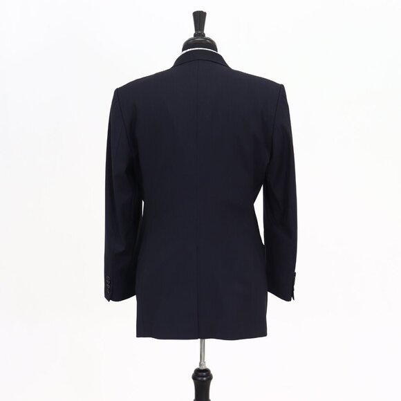 Hugo Boss 40R Navy Striped 3-Button Sport Coat Blazer Jacket G391 - Picture 7 of 11
